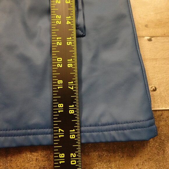 Hatley Girls' Classic Rain Jacket Size 3 Blue with Red Stripe Lining - Picture 3 of 9